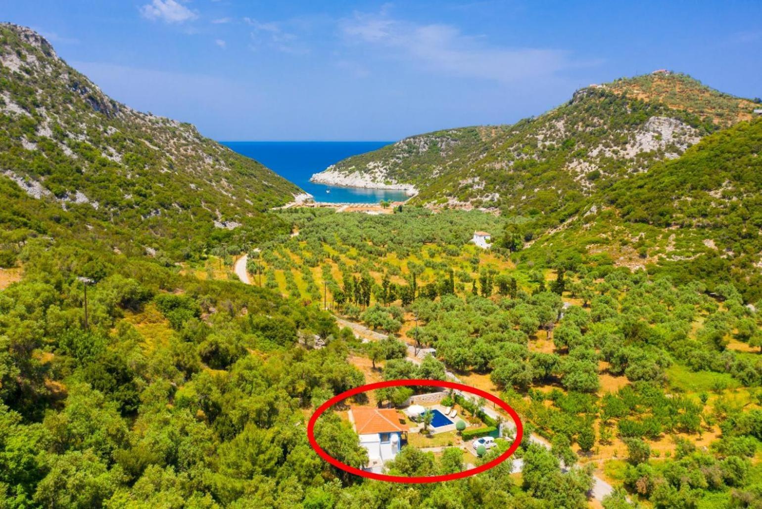 Villa Glysteri Panormos  Kültér fotó